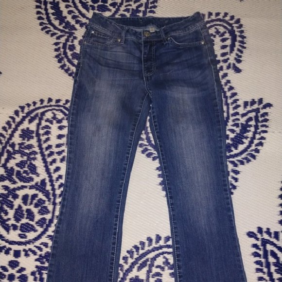 SEVEN 7 Rocker Slim Boot Jean 26 inch inseam. - Picture 2 of 9